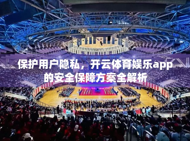 保护用户隐私，开云体育娱乐app的安全保障方案全解析