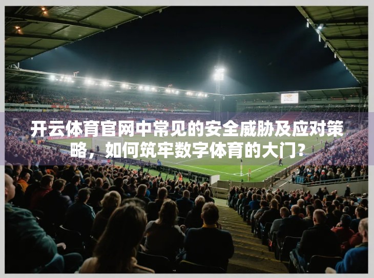 开云体育官网中常见的安全威胁及应对策略，如何筑牢数字体育的大门？