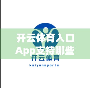 开云体育入口App支持哪些设备登录？一文带你全面了解多平台适配与使用体验！