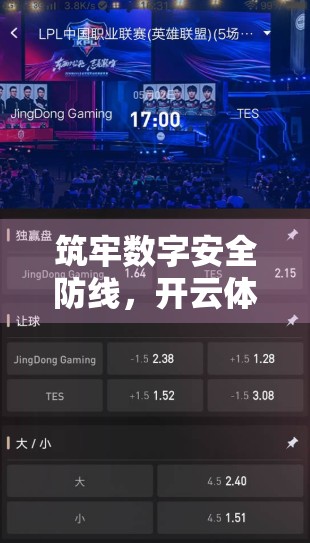 筑牢数字安全防线，开云体育平台入口如何守护用户隐私与数据安全？