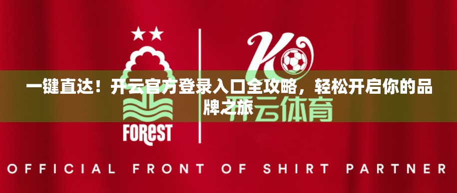 一键直达！开云官方登录入口全攻略，轻松开启你的品牌之旅