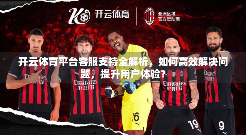 开云体育平台客服支持全解析，如何高效解决问题，提升用户体验？