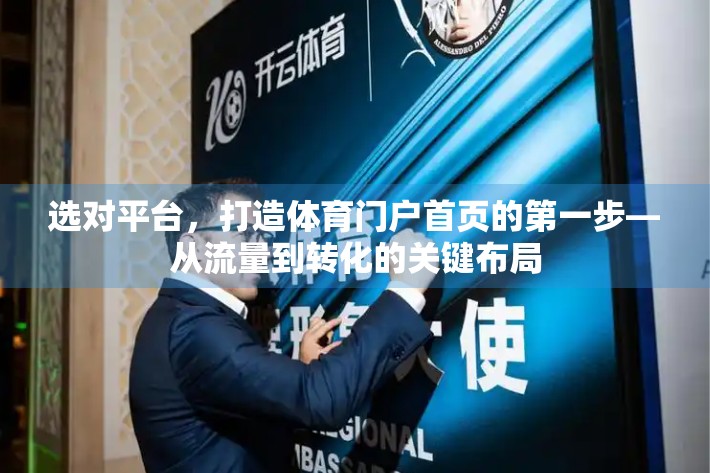 选对平台，打造体育门户首页的第一步—从流量到转化的关键布局